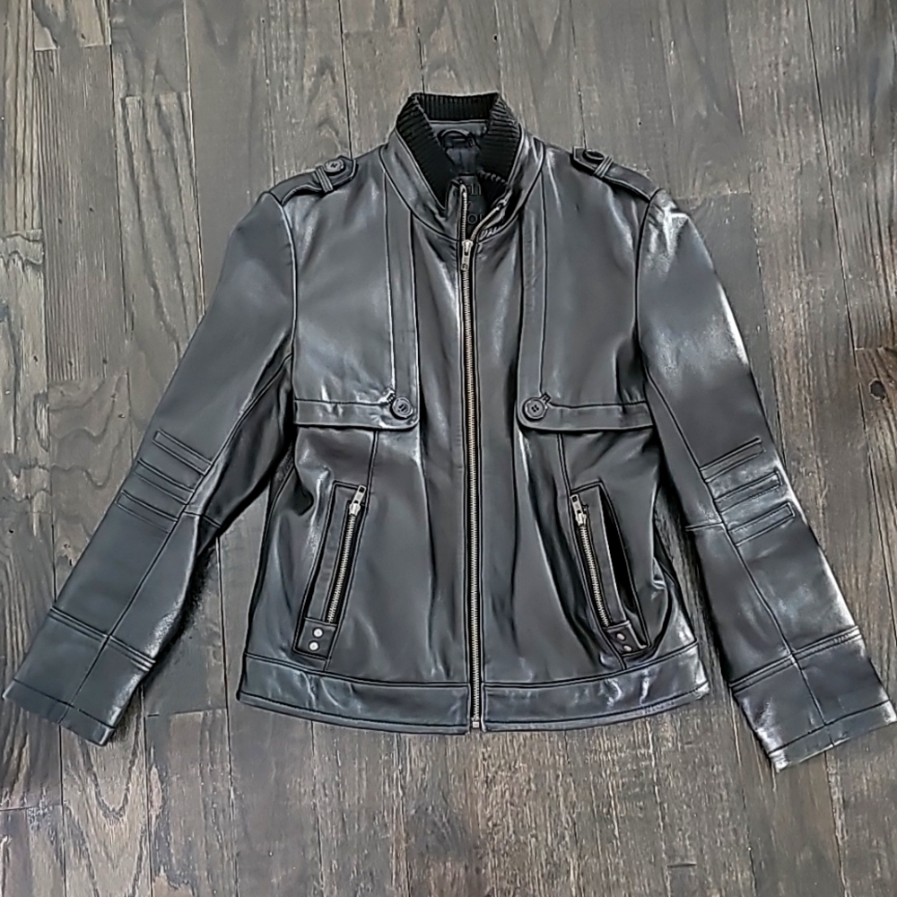 Genuine Sheepskin Leather Jacket